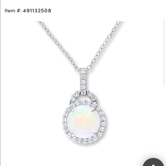 Natural Opal Necklace - Picture 1 of 3